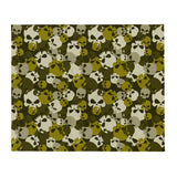Army Skull Blanket