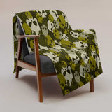 Army Skull Blanket