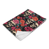 Thorn and Bones Throw Blanket