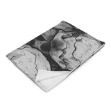 Black and White Skull Blanket