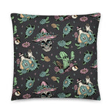 Dia De Los Muertos Skull Pillow