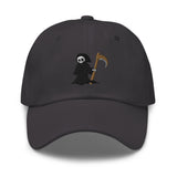 Grim Reaper Embroidered Dad Hat