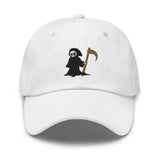 Grim Reaper Embroidered Dad Hat