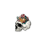 Christmas Deco Skull Sticker