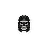 Rocker Skull Head Sticker