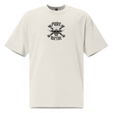 Pure Metal Skull Oversized T-shirt