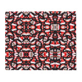 Santa Skull Throw Blanket