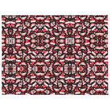 Santa Skull Throw Blanket