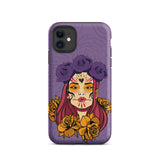 Catrina Purple Skull Tough Case - iPhone®