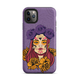 Catrina Purple Skull Tough Case - iPhone®