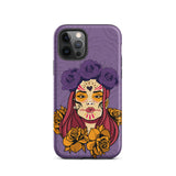 Catrina Purple Skull Tough Case - iPhone®