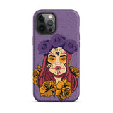 Catrina Purple Skull Tough Case - iPhone®
