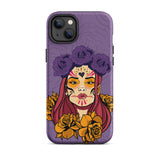 Catrina Purple Skull Tough Case - iPhone®