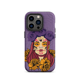 Catrina Purple Skull Tough Case - iPhone®
