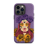 Catrina Purple Skull Tough Case - iPhone®