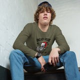 Jolly Christmas Skull Long Sleeve Tee