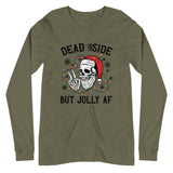 Jolly Christmas Skull Long Sleeve Tee