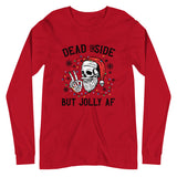 Jolly Christmas Skull Long Sleeve Tee
