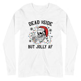 Jolly Christmas Skull Long Sleeve Tee