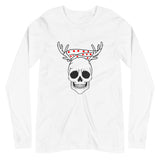 Reindeer Skull Long Sleeve Tee