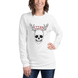 Reindeer Skull Long Sleeve Tee