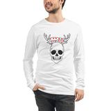 Reindeer Skull Long Sleeve Tee