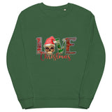Love Christmas Skull Sweatshirt