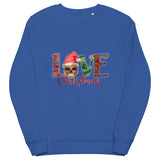 Love Christmas Skull Sweatshirt