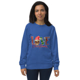 Love Christmas Skull Sweatshirt