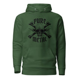 Pure Metal Skull Hoodie