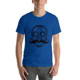 Moustache Sugar Skull T-Shirt