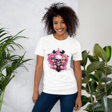 Pink Halloween Skull T-Shirt
