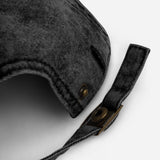 Butterfly Skull - Embroidered Vintage Cap