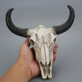 Buffalo Skull Head Decoration