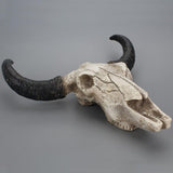 Buffalo Skull Head Decoration