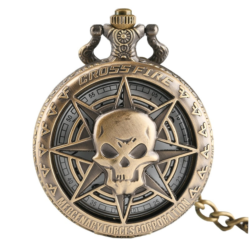 Gothic shop pocket watch