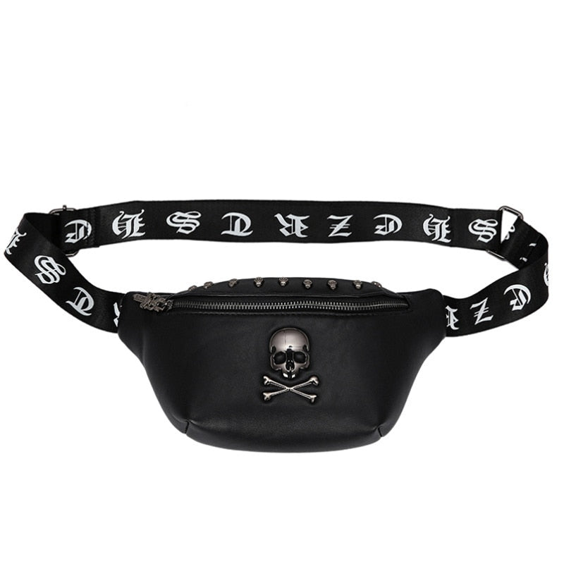 Metal Skull Waist Bag – American Skulls
