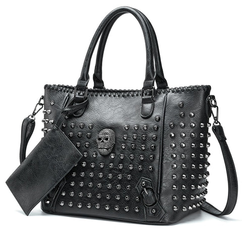 Leather Gothic 2 in 1 Bags