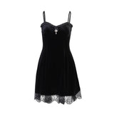 Velvet Gothic Dress