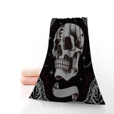 Skull Beach Towel