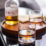 Whiskey Skull Glass