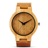 Wooden Skull Pirate Watch