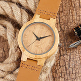 Wooden Skull Pirate Watch