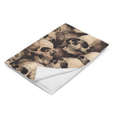 Ivory Skull Blanket