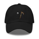 Grim Reaper Embroidered Dad Hat