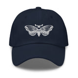 Butterfly Skull - Embroidered Hat