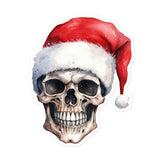 Christmas Skull Sticker