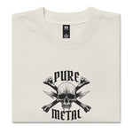 Pure Metal Skull Oversized T-shirt