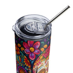  Colorful Sugar Skull Tumbler