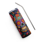  Colorful Sugar Skull Tumbler